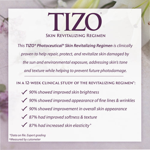 TiZO skin revitalizing regimen