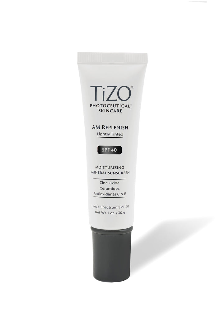 TiZO Photoceutical Skincare Mini AM Replenish Lightly Tinted.