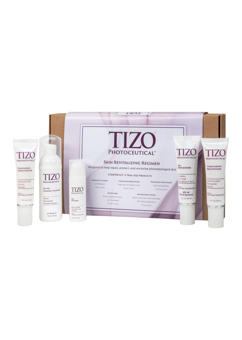 TiZO Photoceutical skin revitalizing regimen