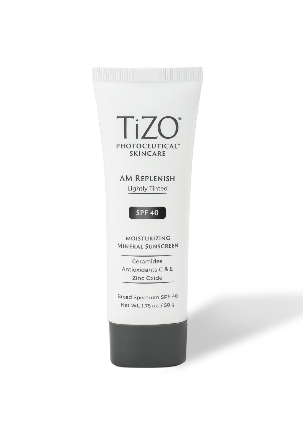 TiZO AM Replenish lightly tinted moisturizing mineral sunscreen